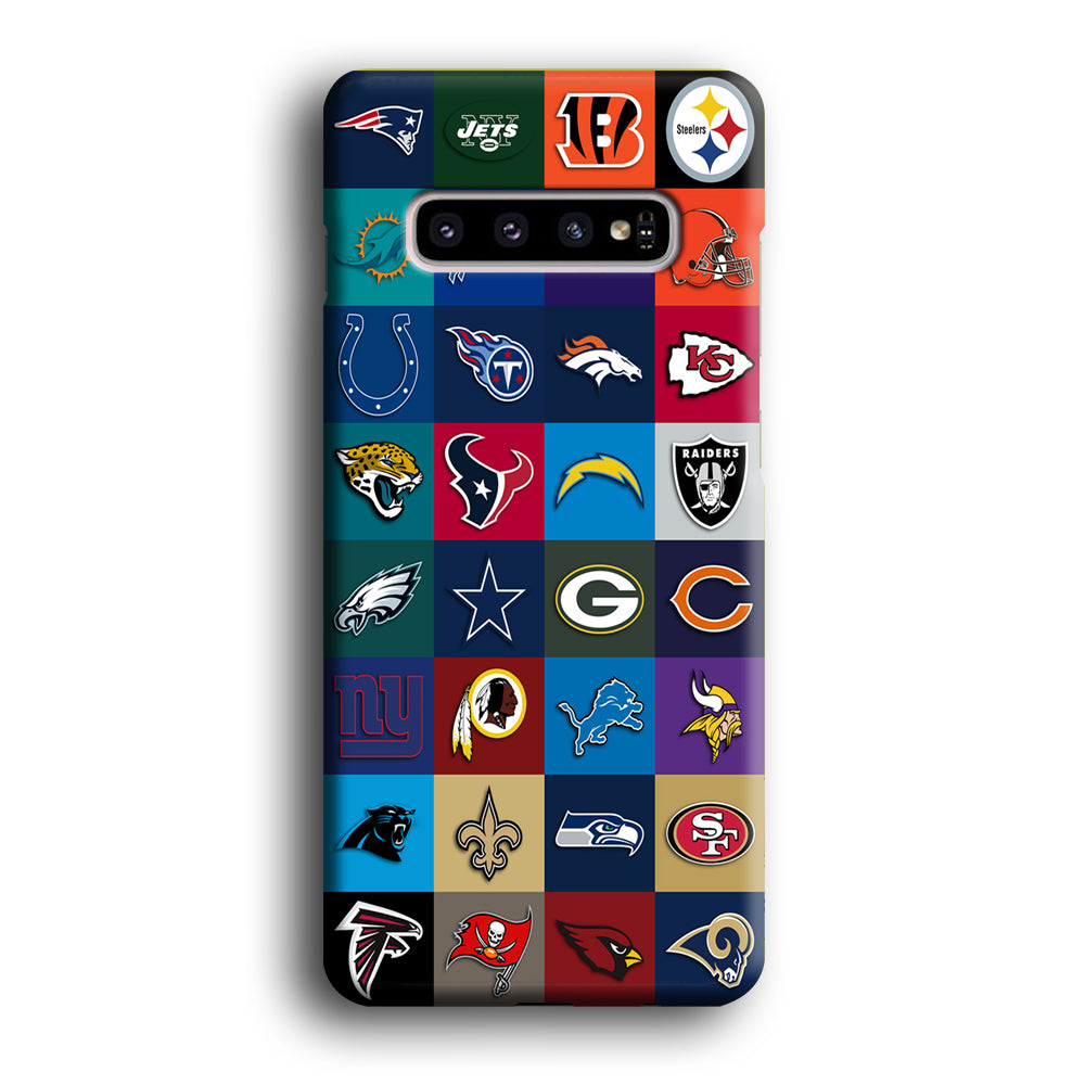 American Football Teams NFL Samsung Galaxy S10 Case