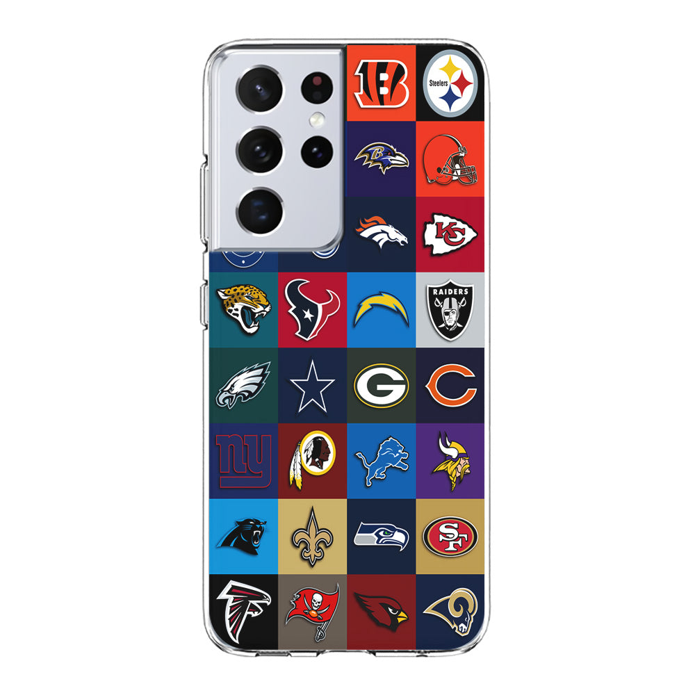 American Football Teams NFL Samsung Galaxy S21 Ultra Case