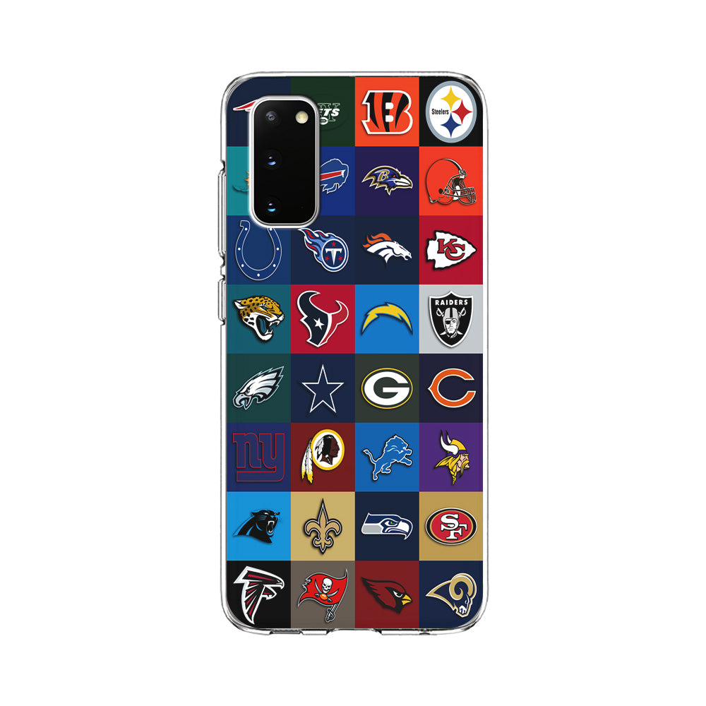 American Football Teams NFL Samsung Galaxy S20 Case