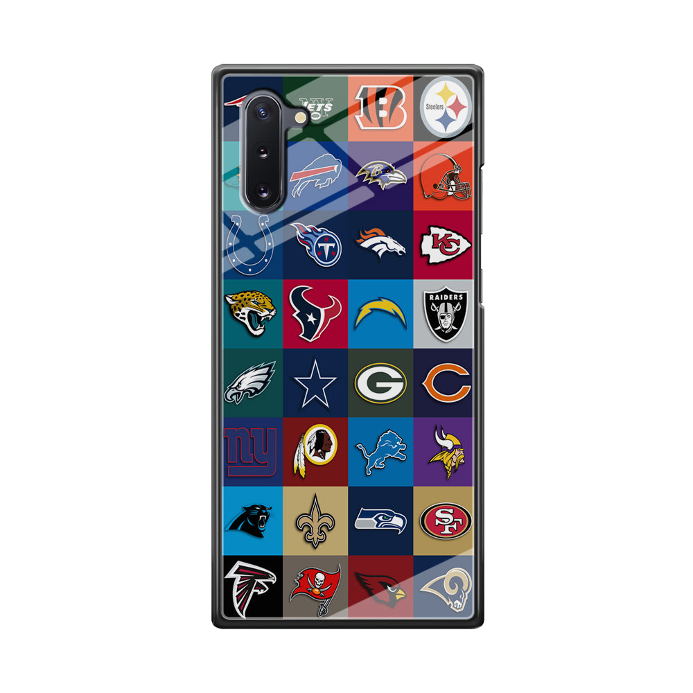 American Football Teams NFL Samsung Galaxy Note 10 Case