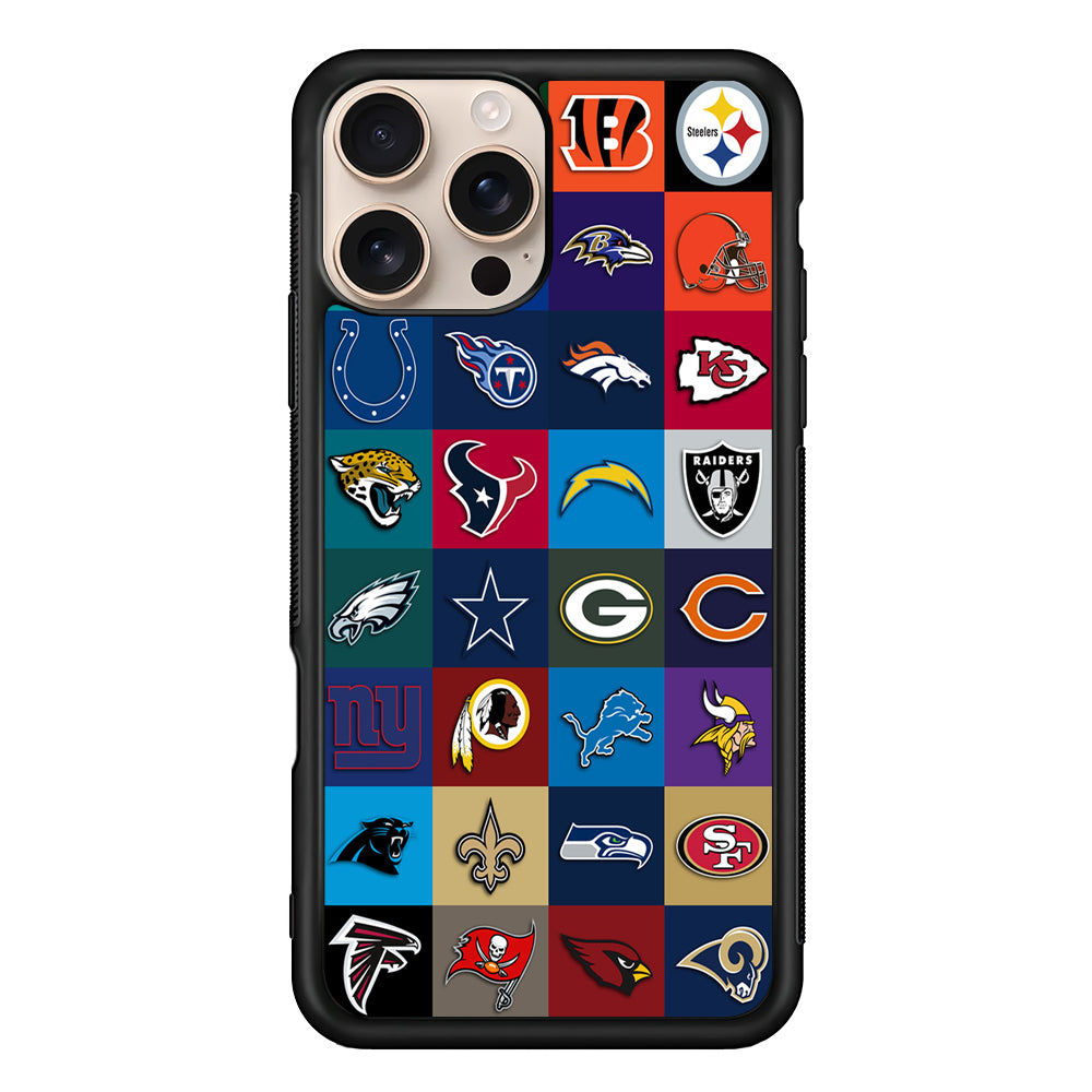 American Football Teams NFL iPhone 16 Pro Case - Altracase