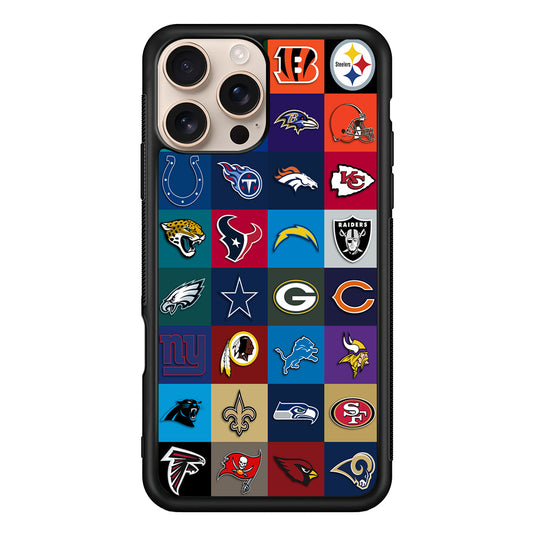 American Football Teams NFL iPhone 16 Pro Case - Altracase