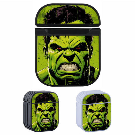 Angry Hulk Bruce Apple AirPods Case-AirPod Case-Altracase