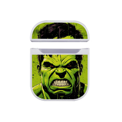 Angry Hulk Bruce Apple AirPods Case-AirPod Case-White-Altracase