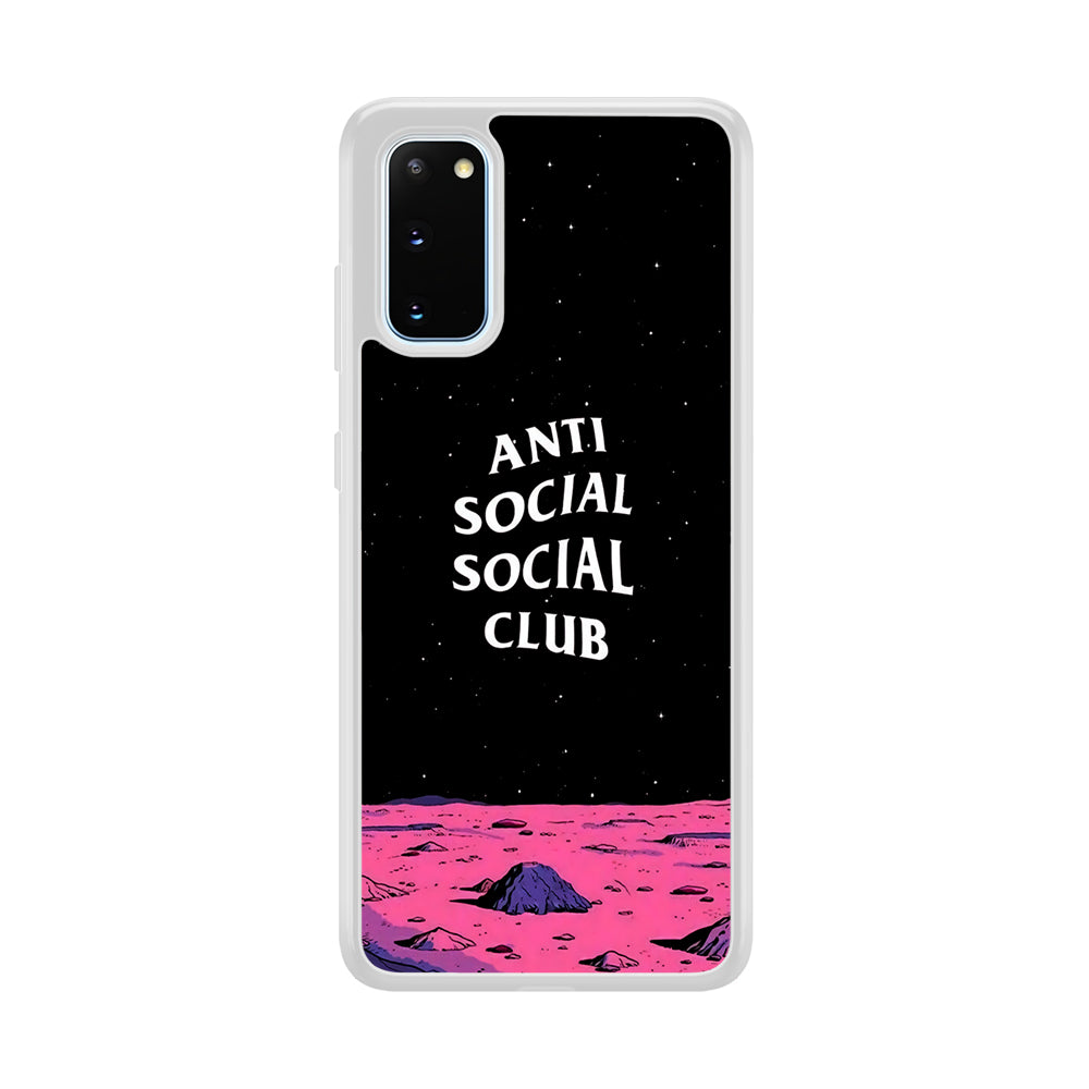 Anti Social Club Moon Samsung Galaxy S20 Case