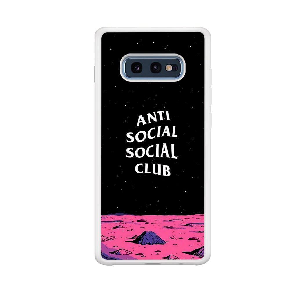 Anti Social Club Moon Samsung Galaxy S10E Case