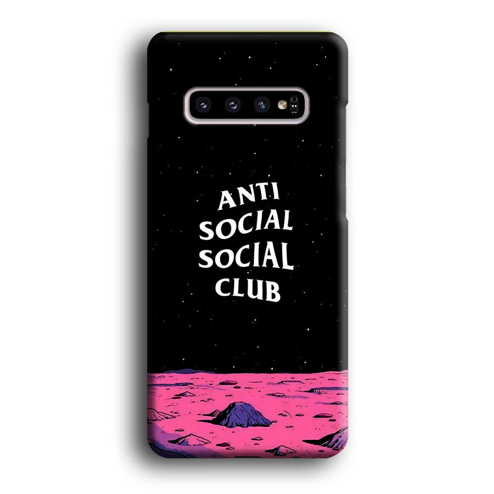 Anti Social Club Moon Samsung Galaxy S10 Case