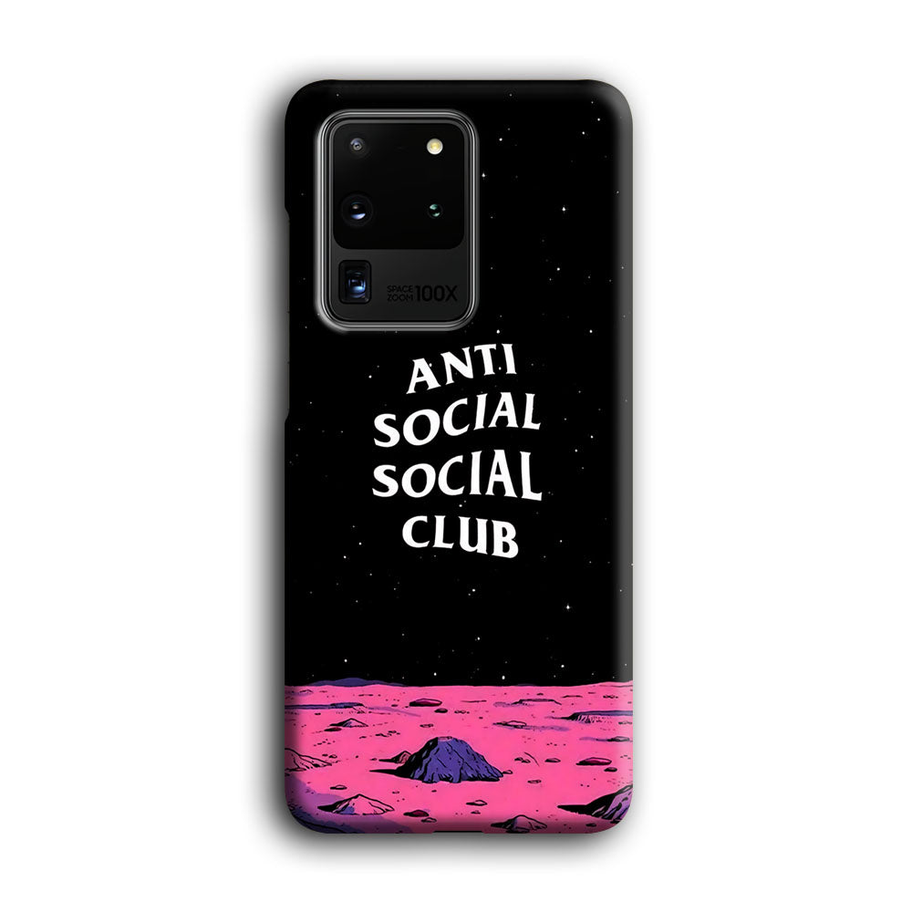 Anti Social Club Moon Samsung Galaxy S20 Ultra Case