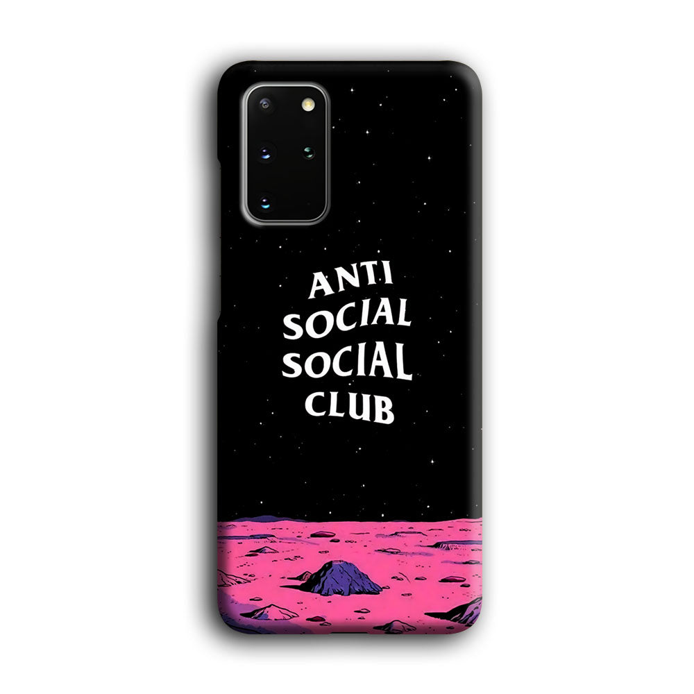 Anti Social Club Moon Samsung Galaxy S20 Plus Case