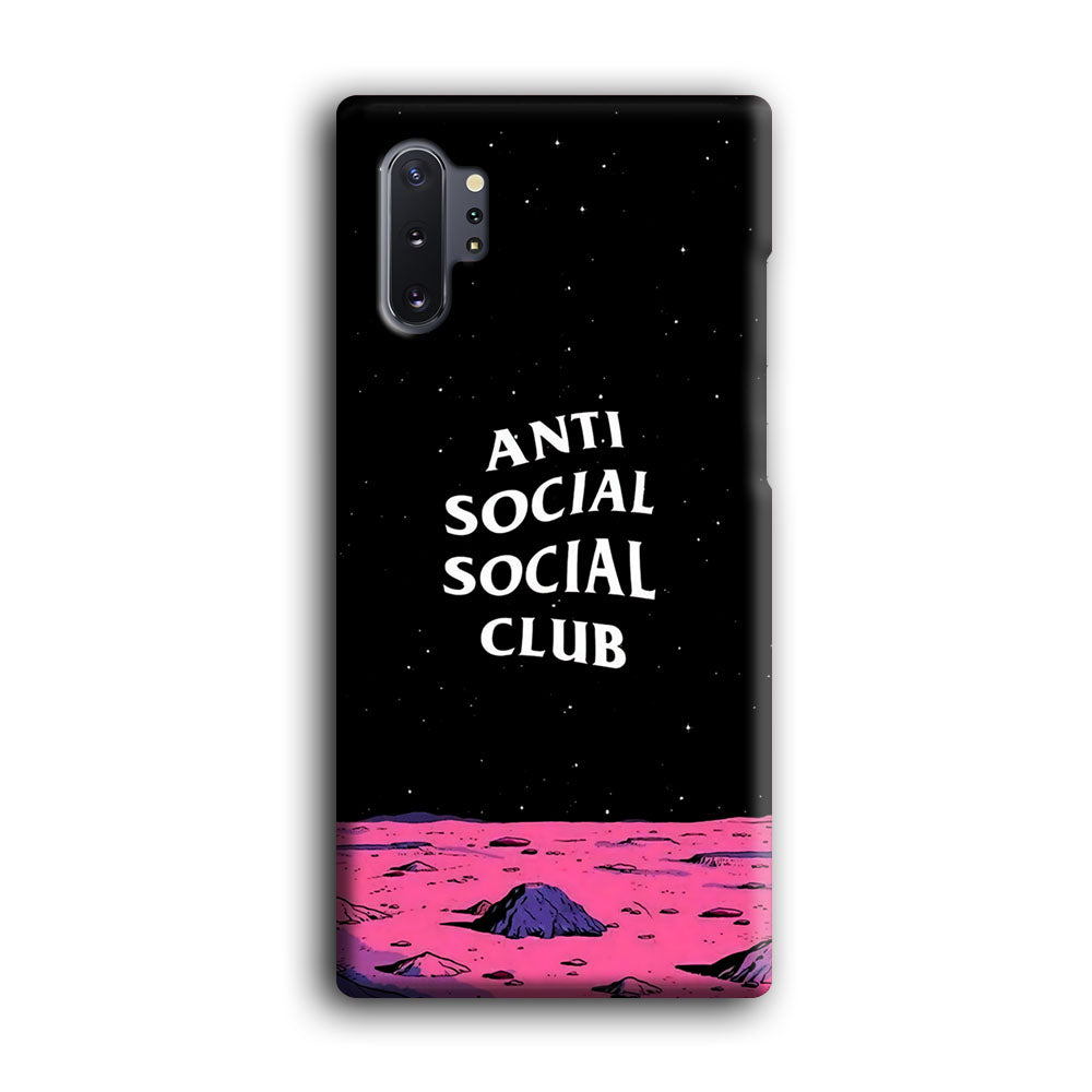 Anti Social Club Moon Samsung Galaxy Note 10 Plus Case
