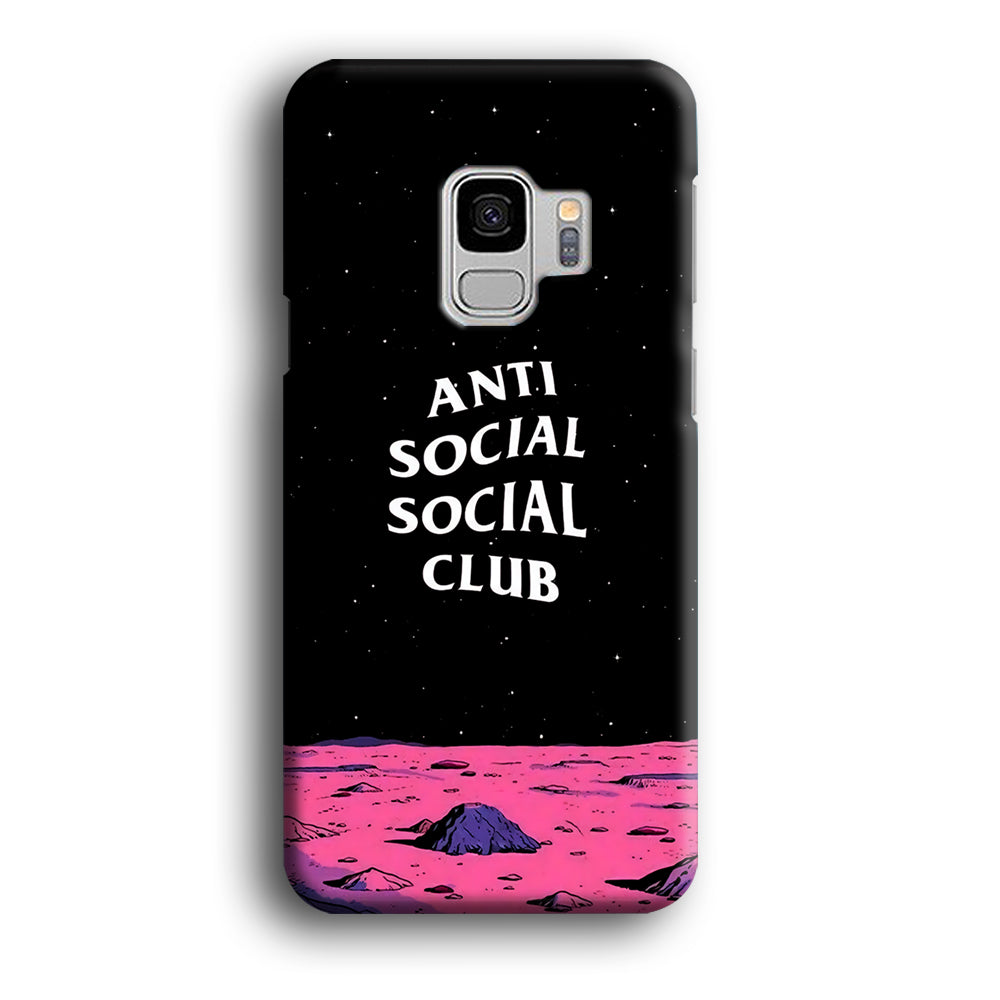 Anti Social Club Moon Samsung Galaxy S9 Case