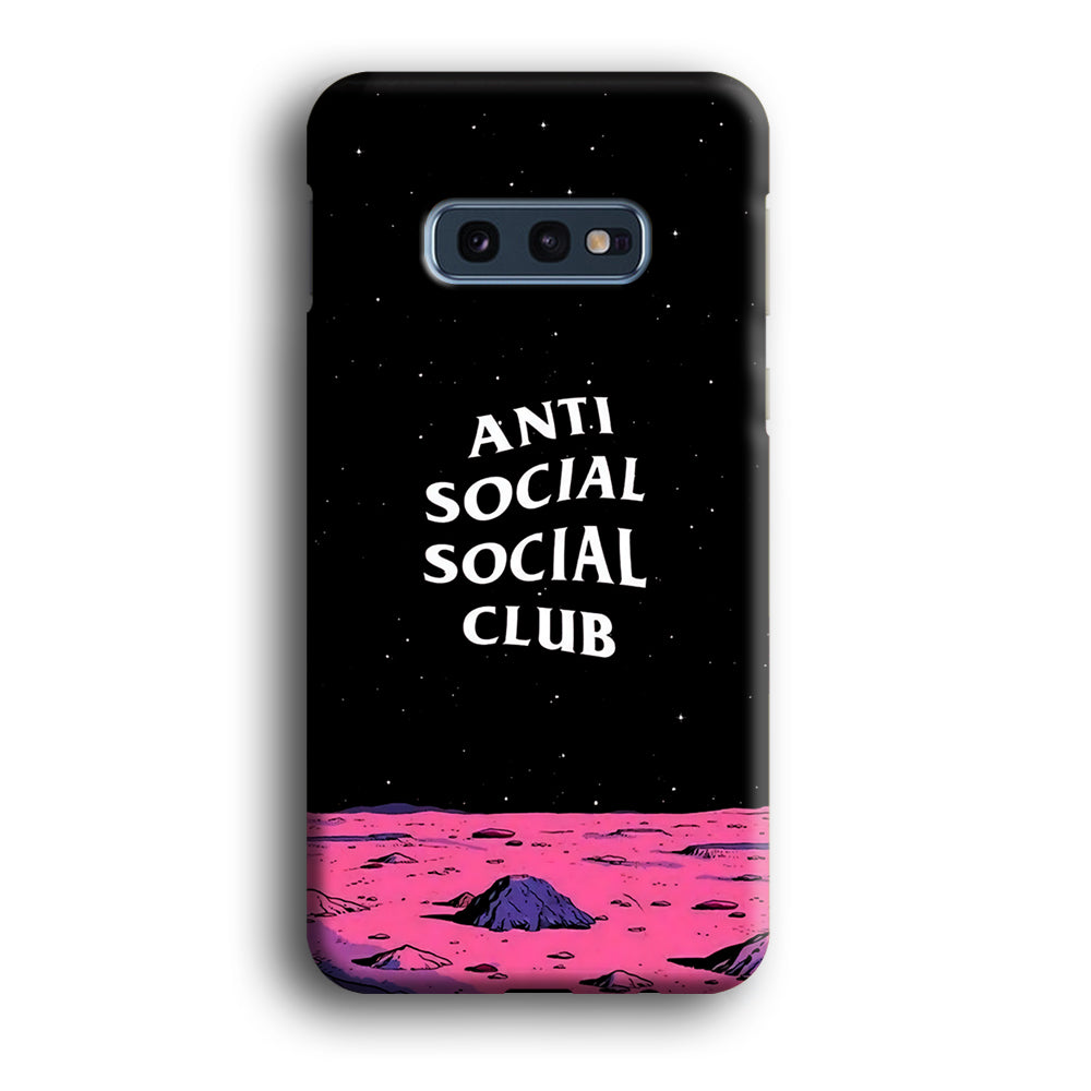 Anti Social Club Moon Samsung Galaxy S10E Case