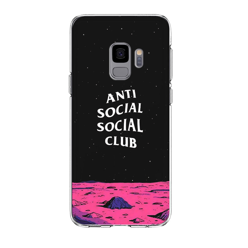 Anti Social Club Moon Samsung Galaxy S9 Case