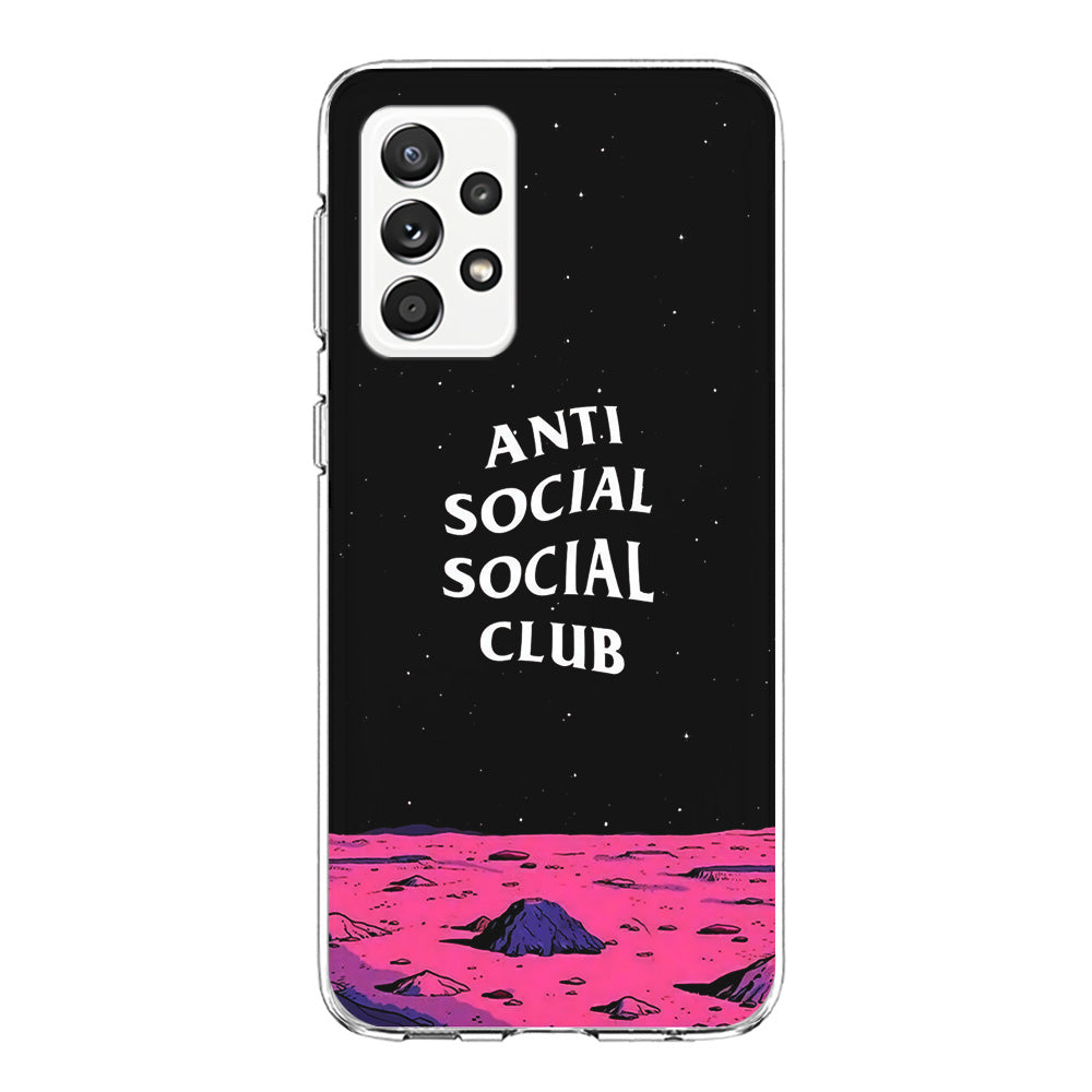 Anti Social Club Moon Samsung Galaxy A52 Case