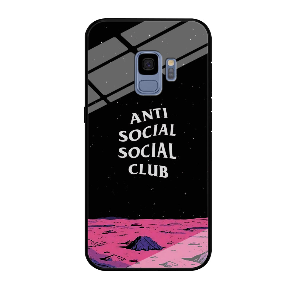 Anti Social Club Moon Samsung Galaxy S9 Case