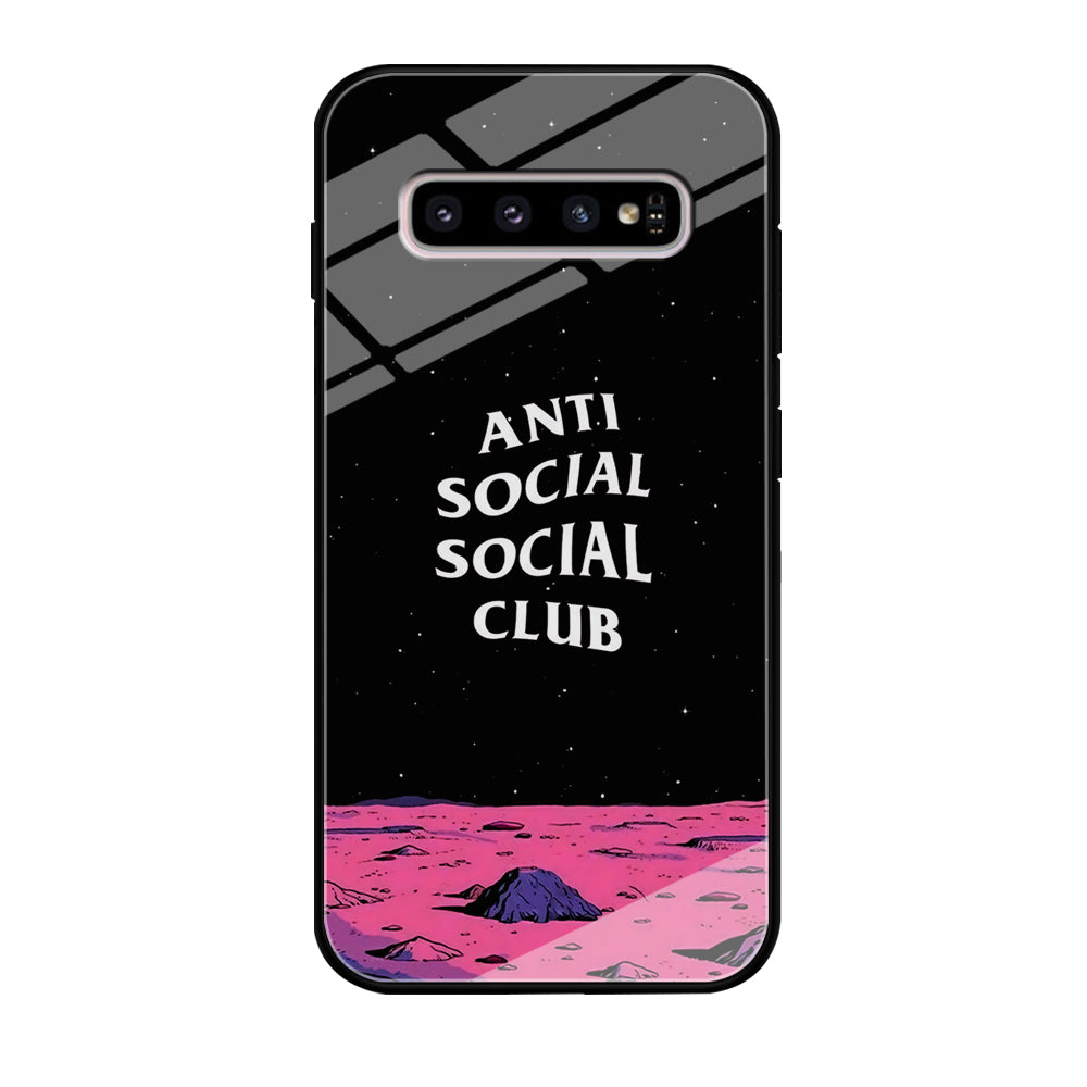 Anti Social Club Moon Samsung Galaxy S10 Plus Case