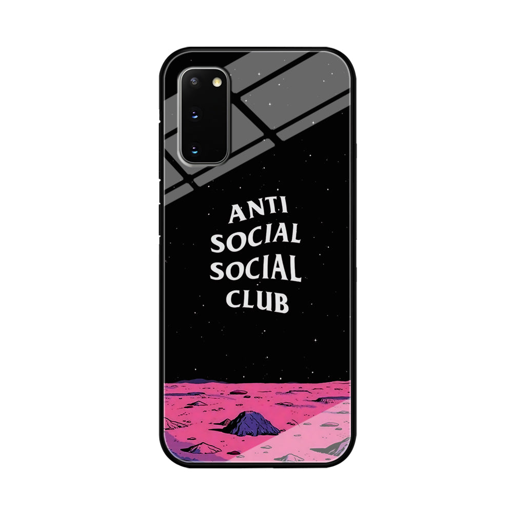 Anti Social Club Moon Samsung Galaxy S20 Case