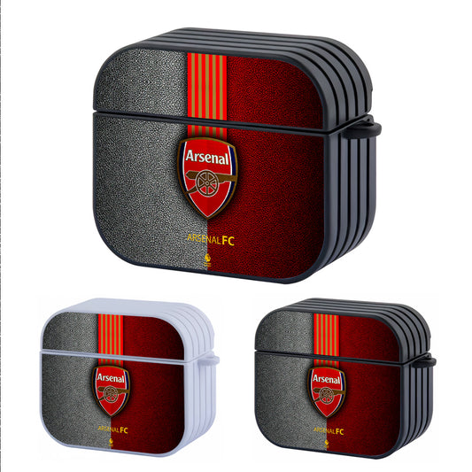 Arsenal FC Logo Hard Plastic Case Cover For Apple Airpods 3