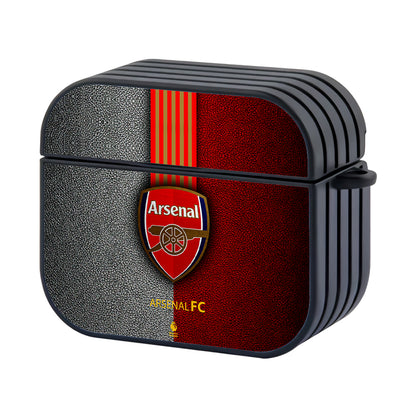Arsenal FC Logo Hard Plastic Case Cover For Apple Airpods 3