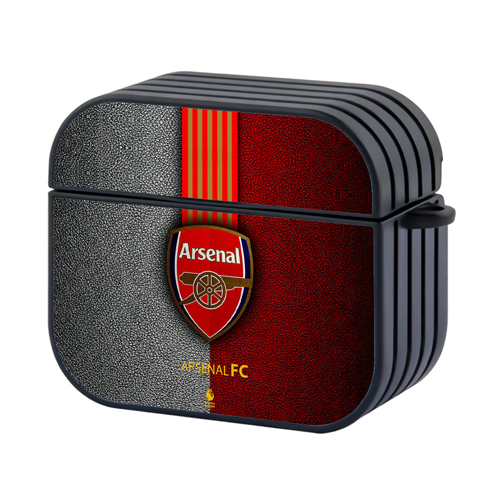 Arsenal FC Logo Hard Plastic Case Cover For Apple AirPods 4 - AirPod Case - Altracase