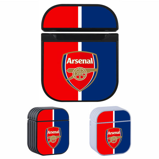 Arsenal Logo Red Blue Apple AirPods Case-AirPod Case-Altracase