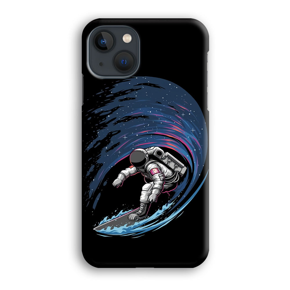 Astronaut Surfing The Sky iPhone 14 Plus Case