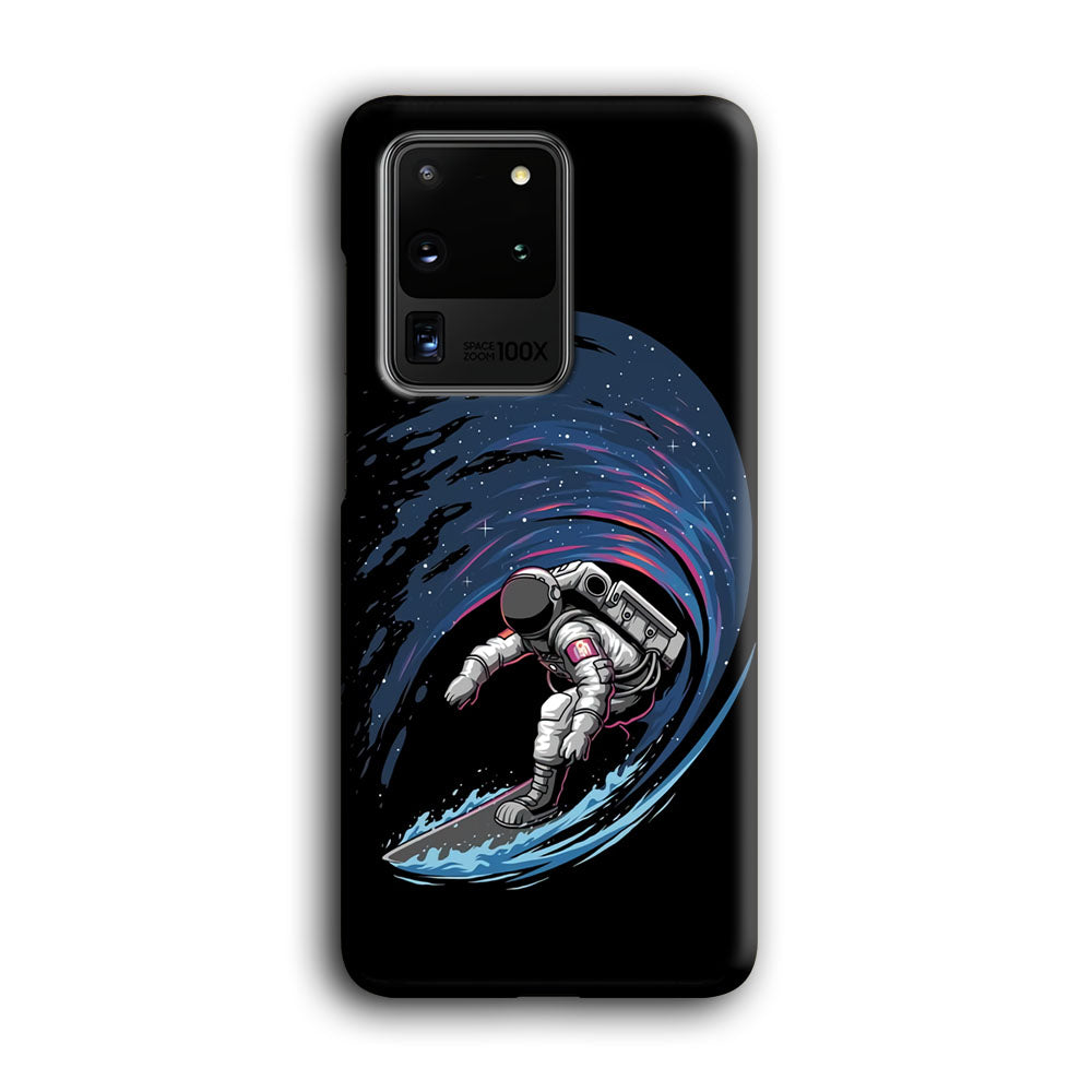 Astronaut Surfing The Sky Samsung Galaxy S20 Ultra Case