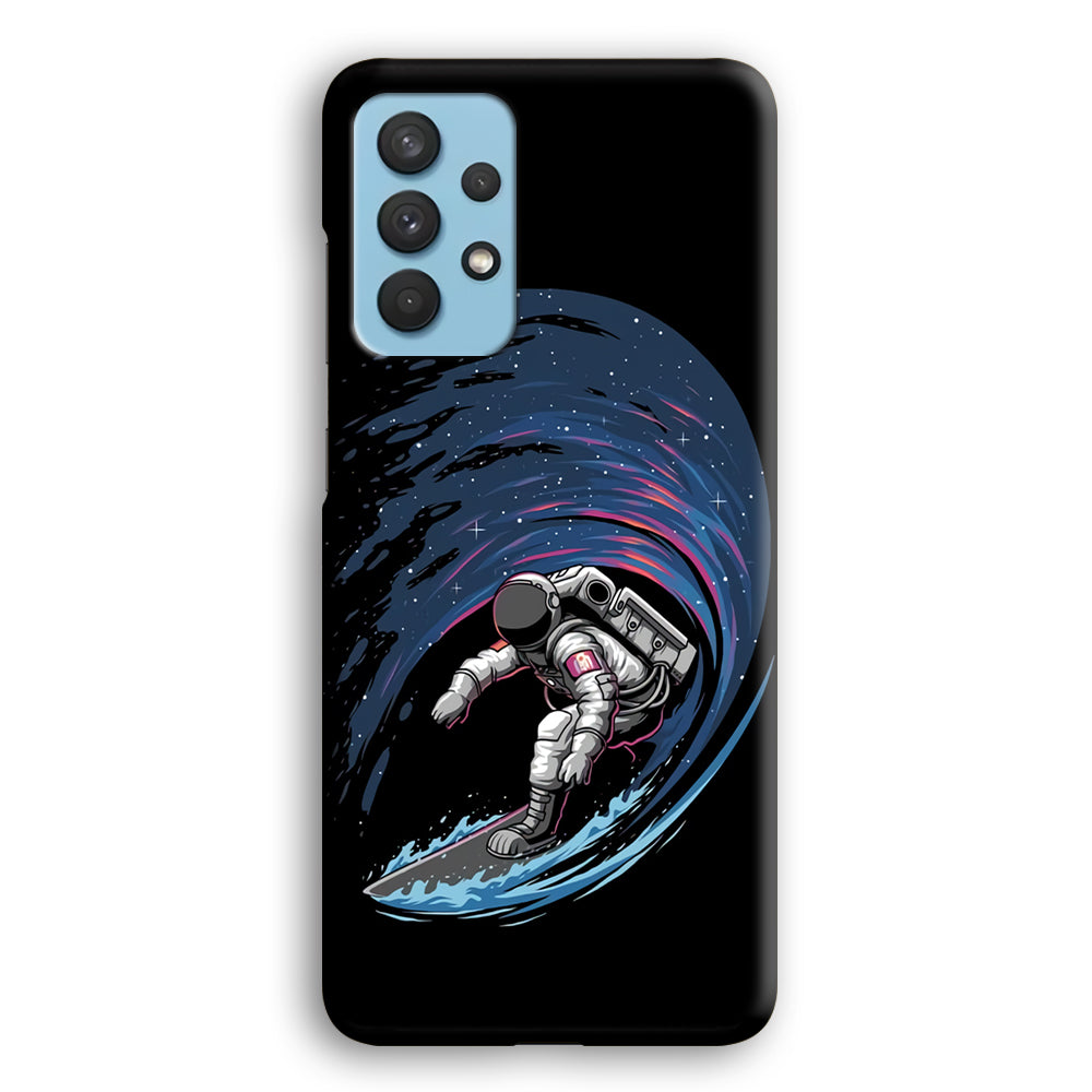 Astronaut Surfing The Sky Samsung Galaxy A32 Case