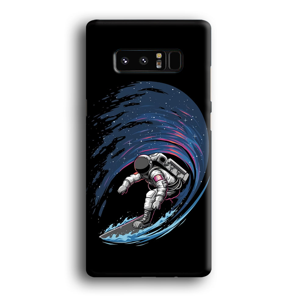 Astronaut Surfing The Sky Samsung Galaxy Note 8 Case