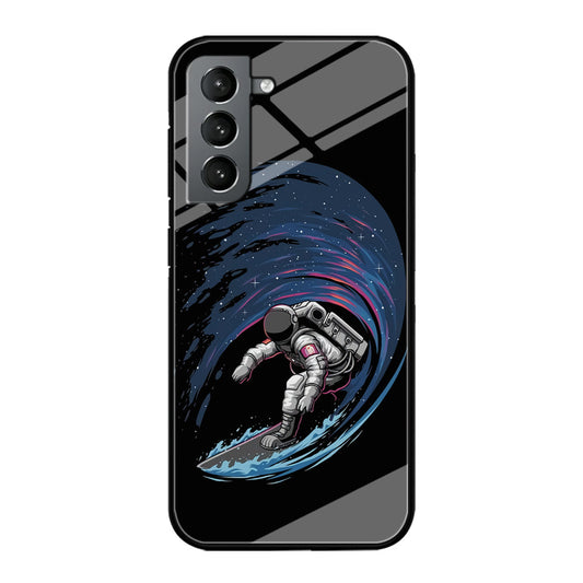 Astronaut Surfing The Sky Samsung Galaxy S22 Case