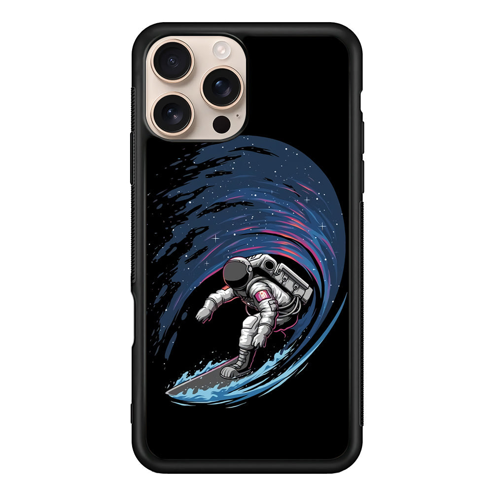 Astronaut Surfing The Sky iPhone 16 Pro Max Case - Altracase