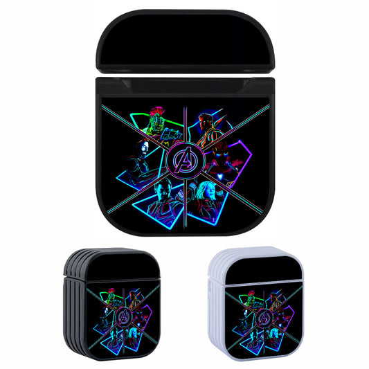 Avengers Assemble Dark Neon Apple AirPods Case-AirPod Case-Altracase