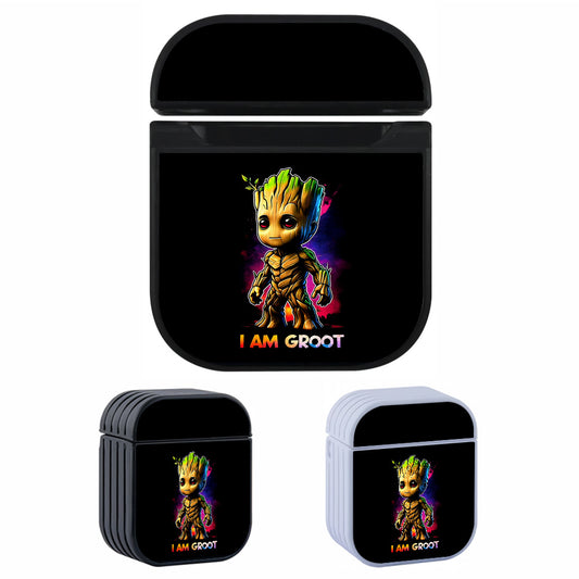 Baby Groot Art Apple AirPods Case-AirPod Case-Altracase