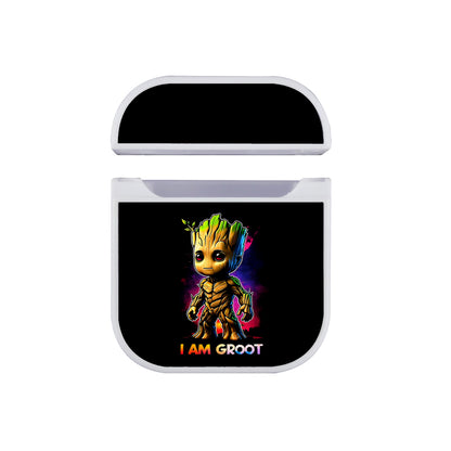 Baby Groot Art Apple AirPods Case-AirPod Case-White-Altracase