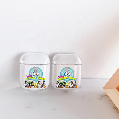 Baby Looney Tunes Family Hard Plastic Protective Clear Case Cover For Apple Airpods-AirPod Case-Altracase