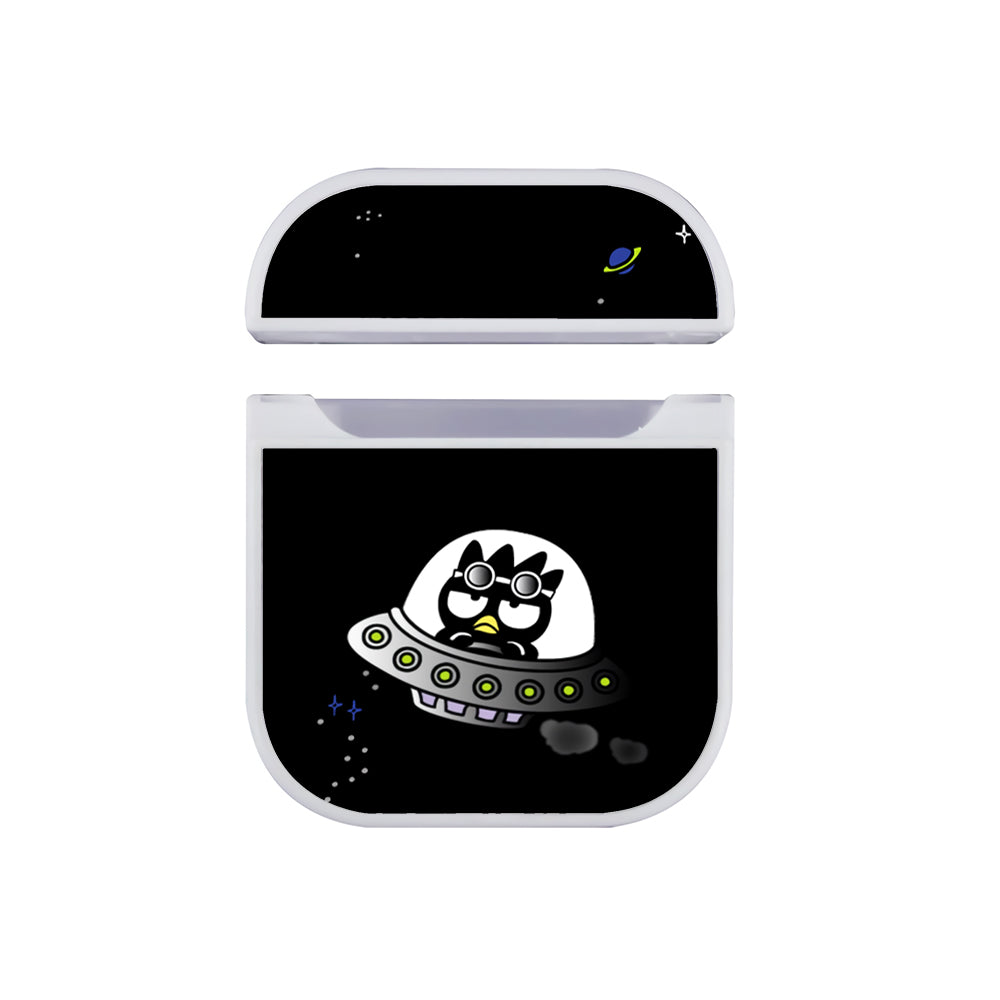 Bad Badtz-Maru Boarding A Spaceship Apple AirPods Case-AirPod Case-White-Altracase