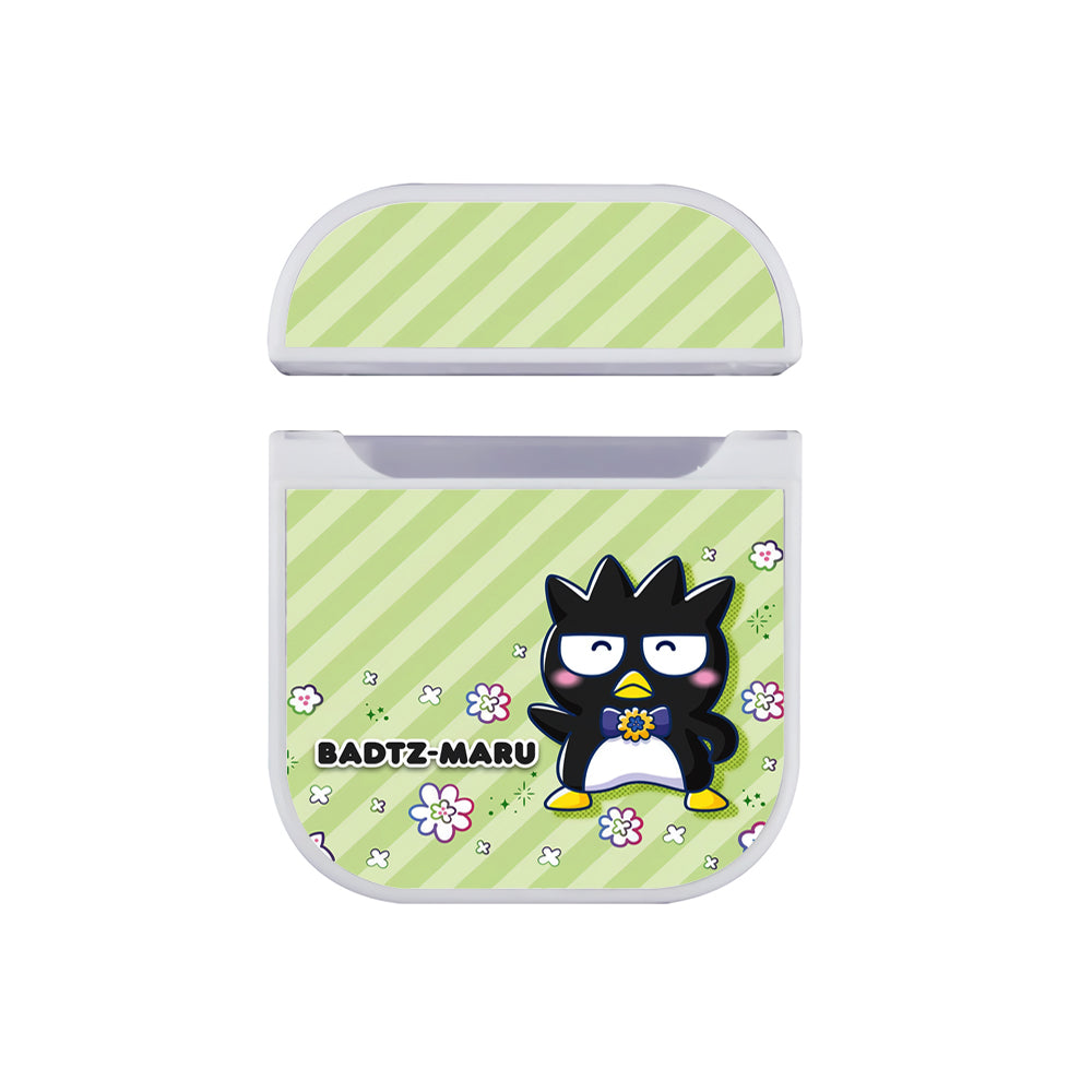 Bad Badtz-Maru Flower Apple AirPods Case-AirPod Case-White-Altracase