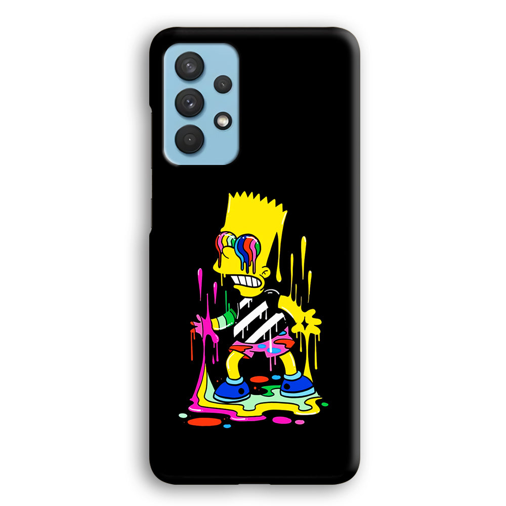 Bart Simpson Painting Samsung Galaxy A32 Case