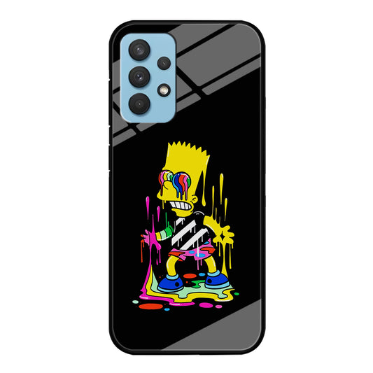 Bart Simpson Painting Samsung Galaxy A32 Case