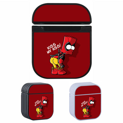 Bartpool Simpson Kiss My Ass Apple AirPods Case-AirPod Case-Altracase