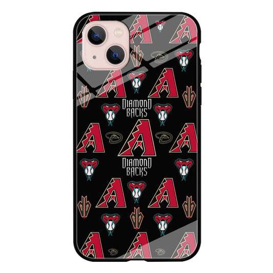 Baseball Arizona Diamondbacks MLB 002 iPhone 14 Case-Phone Case-Tempered Glass Case-Altracase