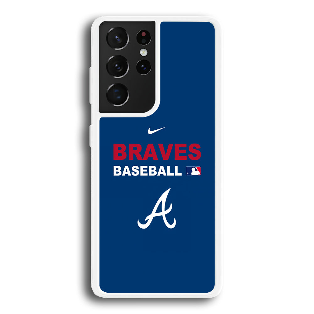 Baseball Atlanta Braves MLB 001 Samsung Galaxy S24 Ultra Case