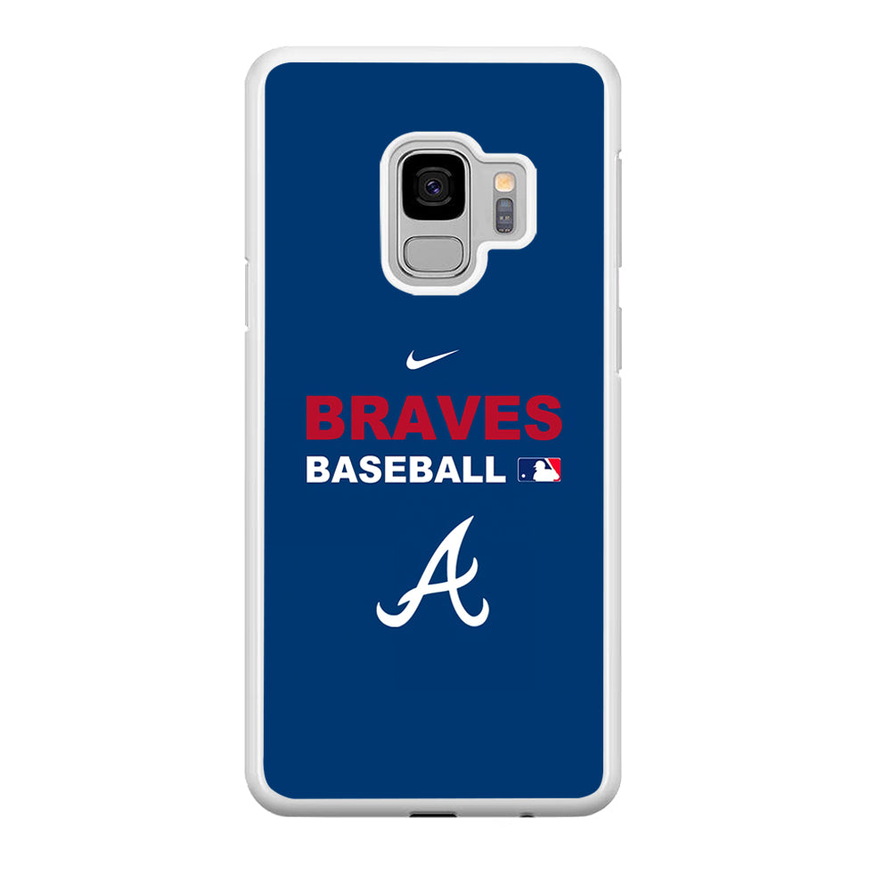 Baseball Atlanta Braves MLB 001 Samsung Galaxy S9 Case