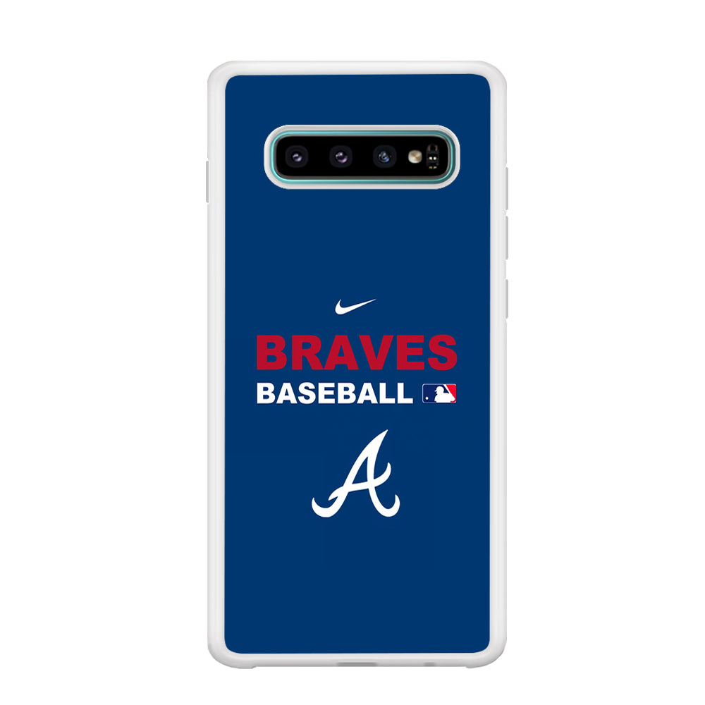 Baseball Atlanta Braves MLB 001 Samsung Galaxy S10 Case