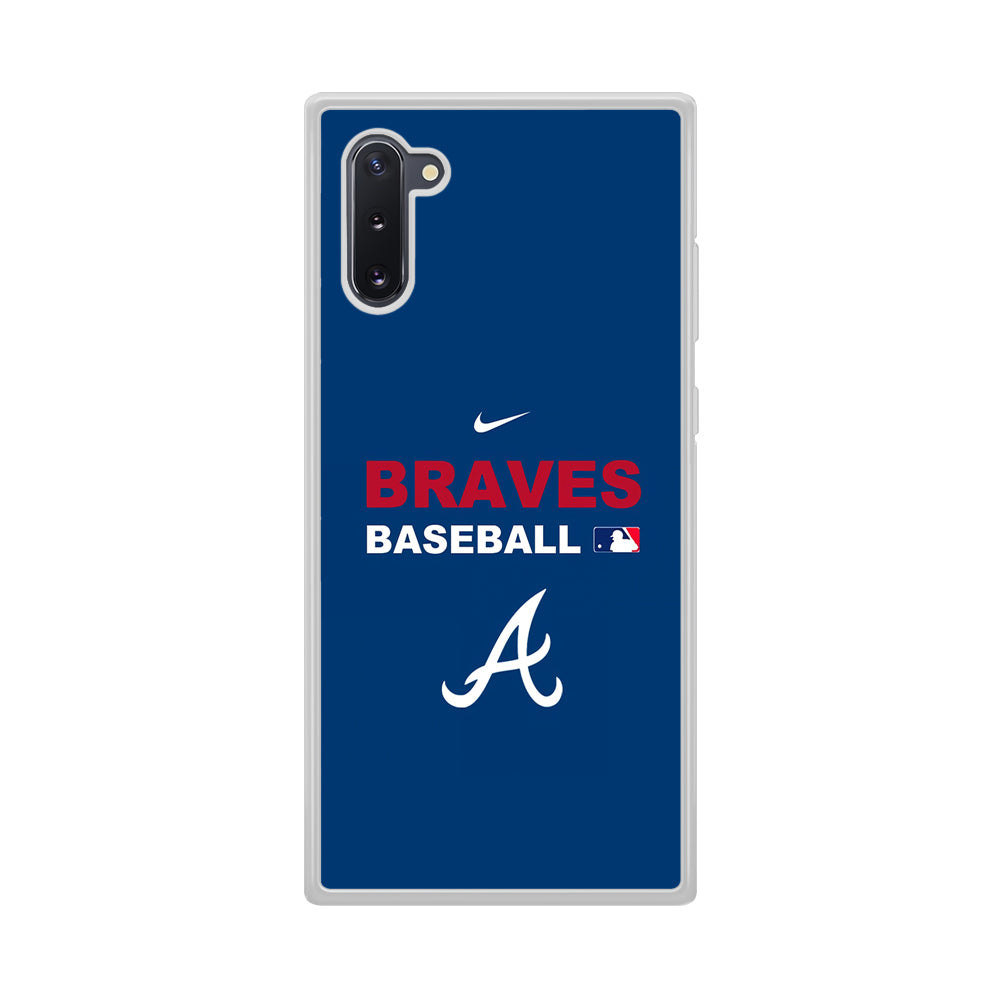 Baseball Atlanta Braves MLB 001 Samsung Galaxy Note 10 Case