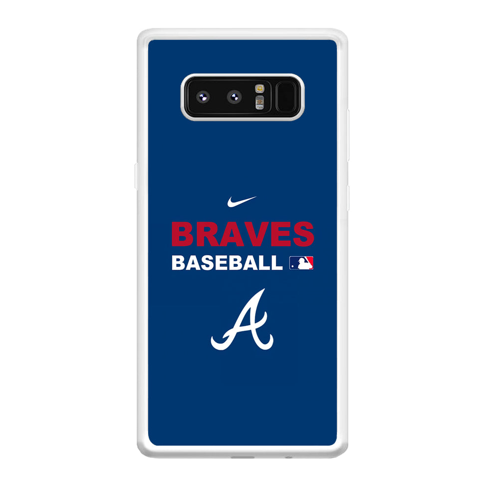 Baseball Atlanta Braves MLB 001 Samsung Galaxy Note 8 Case