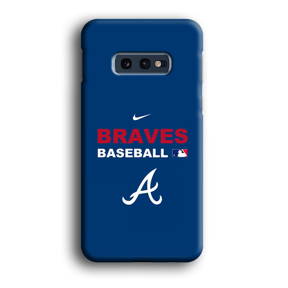 Baseball Atlanta Braves MLB 001 Samsung Galaxy S10E Case