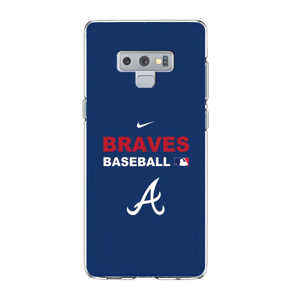 Baseball Atlanta Braves MLB 001 Samsung Galaxy Note 9 Case