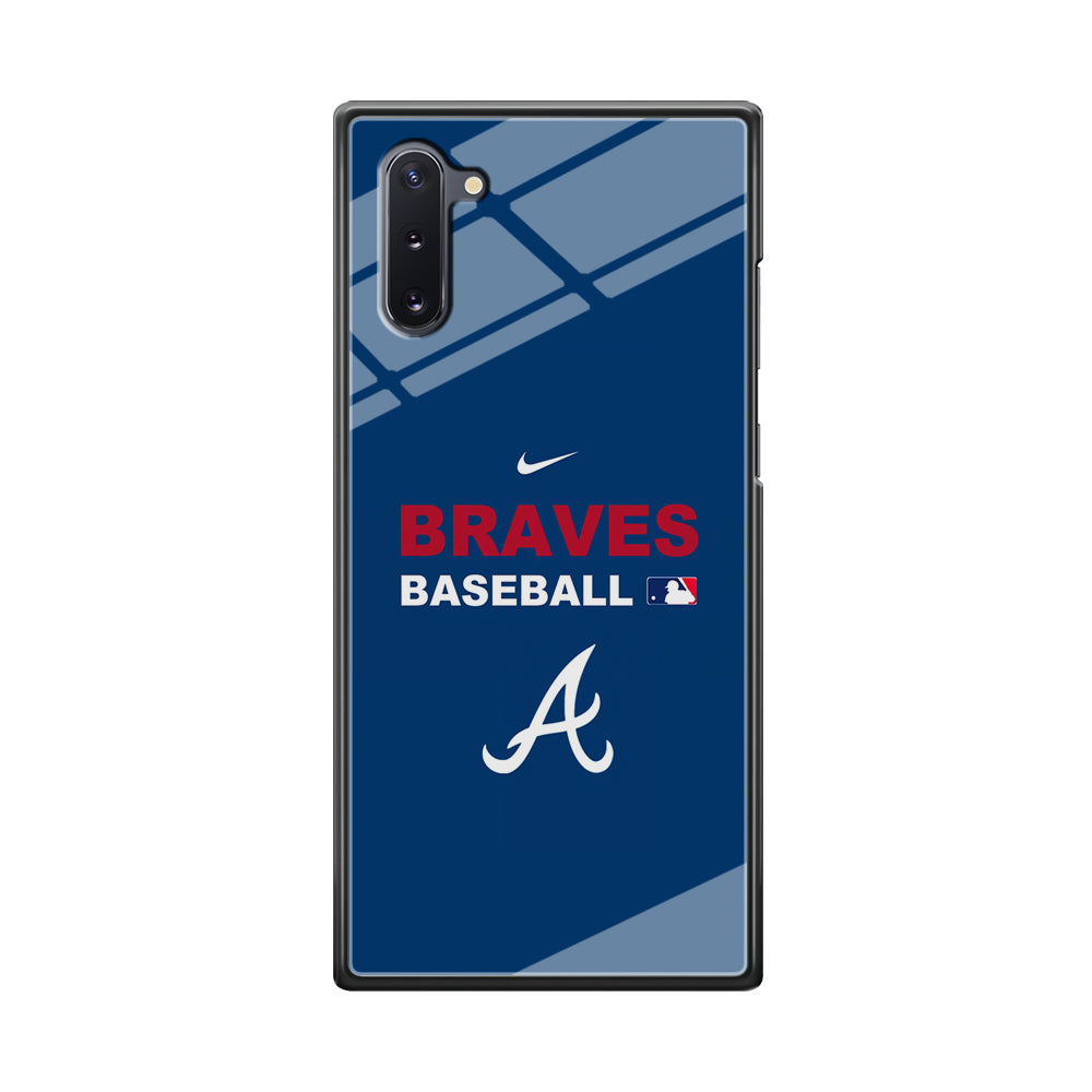 Baseball Atlanta Braves MLB 001 Samsung Galaxy Note 10 Case