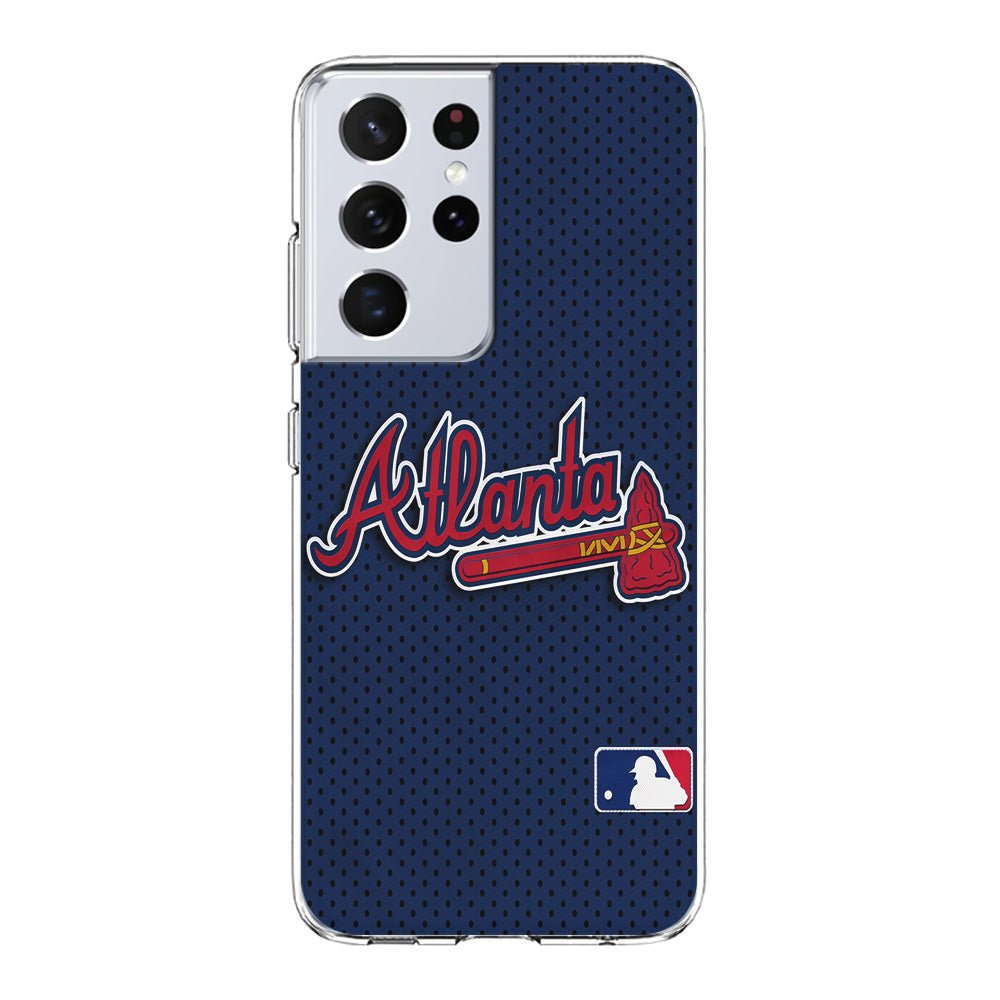 Baseball Atlanta Braves MLB 002 Samsung Galaxy S24 Ultra Case